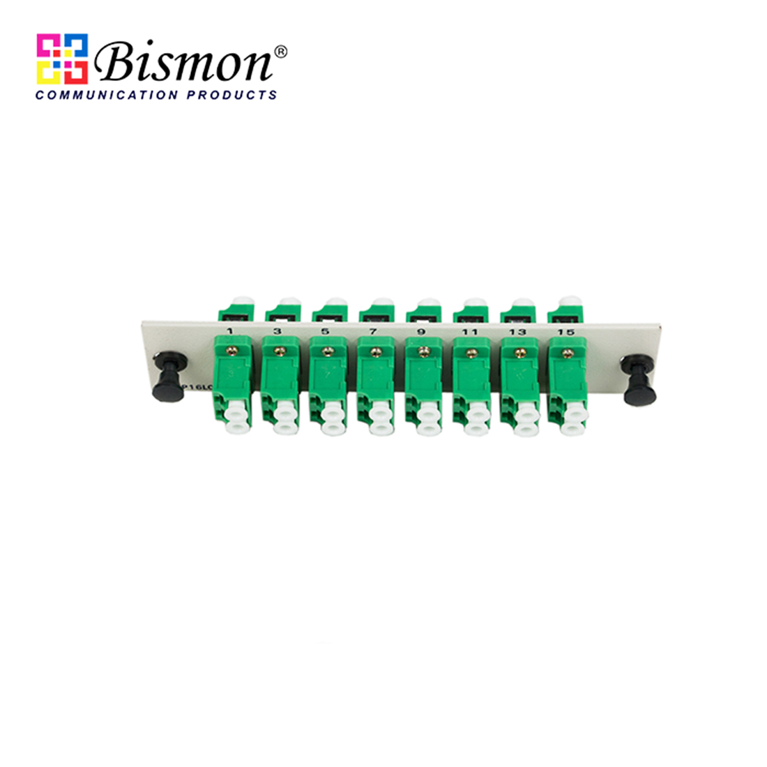 16 LC/APC Snap-in adapter Plate Single-mode Full set